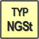 Piktogram - Typ: NGSt